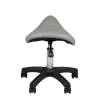 TABORET KOSMETYCZNY SIODŁO AM-301 GREY
